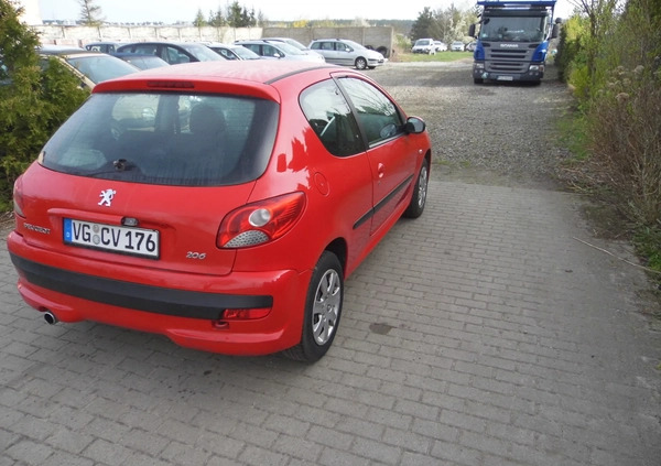 Peugeot 206 plus cena 6300 przebieg: 96000, rok produkcji 2011 z Kielce małe 172